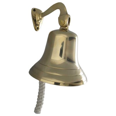 Glocke Messing glatt #39658