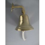 Glocke Messing glatt #39658