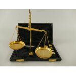 Goldwaage 50 Gramm Gewichte mit Lederbox