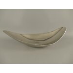 Schale Aluminium vernickelt