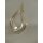 Figur Skulptur Vernickelt Segelboot H 30 cm