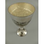 Weinbecher Versilbert H 23 cm