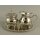 Milch & Zucker Set vernickelt