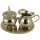 Milch & Zucker Set vernickelt