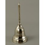 Tischglocke Vernickelt H 12 cm