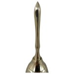 Tischglocke Vernickelt H 12 cm