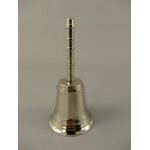 Tischglocke vernickelt H 11 cm