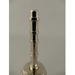 Tischglocke vernickelt H 11 cm