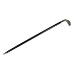 Gehstock Wanderstock Spazierstock Flanierstock Holz vernickelt Vogel