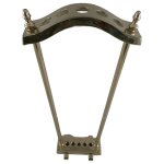 Ständer(5-Stocke) Aluminium Vernickelt H 75x30 cm