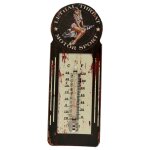 Eisen Thermometer Antik-Stil Motor Sport H 29x10 cm