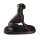 Skulptur Figur Gusseisen Hund Bulldogge Rustikal