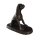 Skulptur Figur Gusseisen Hund Bulldogge Rustikal