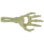 Eisen Flaschenöffner weiß L 17x8 cm
