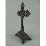 Figur Skulptur Kruzifix eisen rustikal H 25 cm