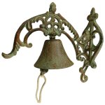 Wandglocke Türglocke Türklopfer Gusseisen...
