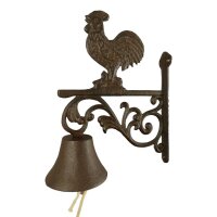 Gusseisen Wandglocke Türglocke Motiv Figürchen...