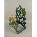 Schlauchhalter Gartenschlauchhalter Garten Gusseisen Frösche Rustikal