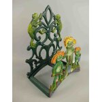 Schlauchhalter Gartenschlauchhalter Garten Gusseisen Frösche Rustikal