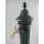 Aluminium Wassersäule Zapfsäule Rund grün Messing-Hahn H 75 cm