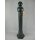 Zapfsäule Rund Alu. grün Messing Hahn H 97x23 cm