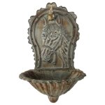 Wandbrunnen Wassersäule Gartenbrunnen Zapfstelle...