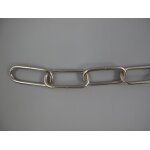 Kette Vernickelt 20x47/3,8mm P/M (lose)
