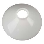 Lampenschirm Ersatzglas Ersatzschirm Glasschirm weiß #41934