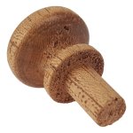 Holzknopf Holz Möbelgriff Schubladengriff Möbelknauf Kirsche 17 mm