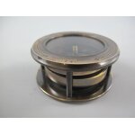 Kompaß Mit Box Messing Brüniert D 7 cm #42763