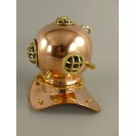 Taucherhelm Kupfer H 20 cm