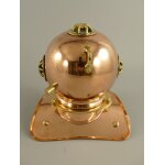 Taucherhelm Kupfer H 20 cm