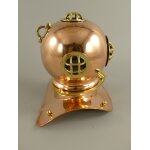 Taucherhelm Kupfer H 20 cm