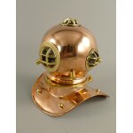 Taucherhelm Kupfer H 20 cm