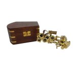Sextant Maritim Nautik Deko Zubehör Messing