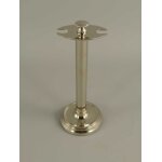Leselupe Handlupe Vergrößerungsglas/Brieföffner auf Ständer Set vernickelt H 19 cm