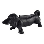 Stiefelschaber Türstopper Figur Skulptur Dackel Hund...