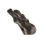 Bronzeskulptur Bronzefigur Erotik Frau Gefesselt Nackt