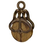 Umlenkrolle Seilrolle Gusseisen