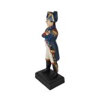 Figur Skulptur Gusseisen Napoleon auf Sockel H 28 cm