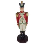 Figur Skulptur Gusseisen Wachsoldat Königliche Wache...