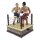 Spardose Geldbank Skulptur Gusseisen 2 Boxer Boxring Boxen mechanisch