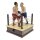 Spardose Geldbank Skulptur Gusseisen 2 Boxer Boxring Boxen mechanisch