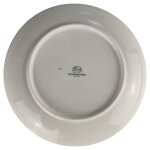 6er Set Kuchenteller Hutschenreuther Unbestimmte Formen Relief Platinrand Mehrfarbig gebraucht - sehr gut