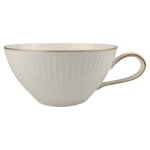 Teetasse Thomas Relief Goldrand Weiß gebraucht -...