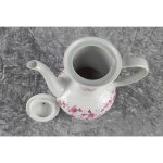 Kaffeekanne Kanne 0,7 L Seltmann Weiden Annabell rote Blüte 26043 gebraucht - sehr gut