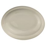 Speiseplatte 29x23 cm English Ironstone Tableware (EIT) Baumstäme auf Wagen gebraucht - sehr gut