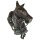 Handtuchhalter Handtuchring brauner Pferdekopf Figur Skulptur Motiv Gusseisen