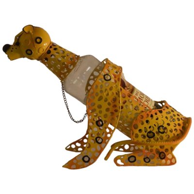 Flaschenhalter Blech Tiger