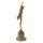 Bronzeskulptur Bronzefigur Merkur